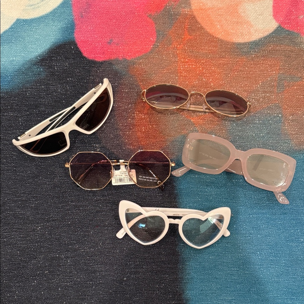 5 pack of sunglasses